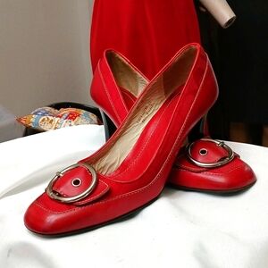 Coach Red heels